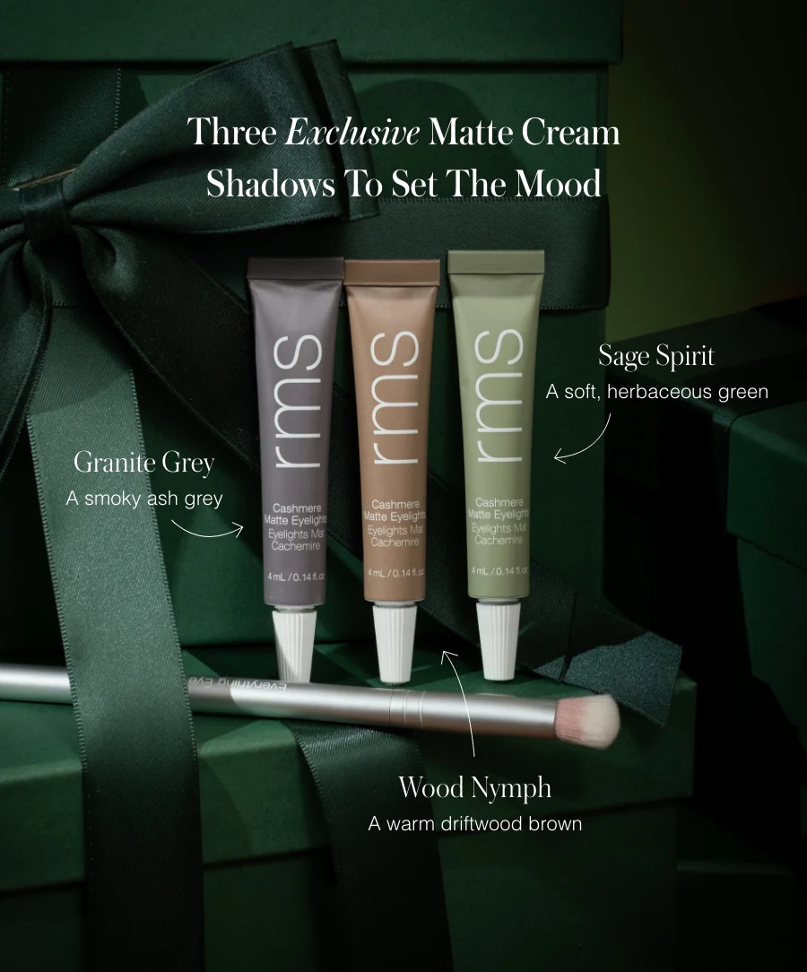 Mini Cashmere Eyelights Trio + Eye Polish Brush - Image 3