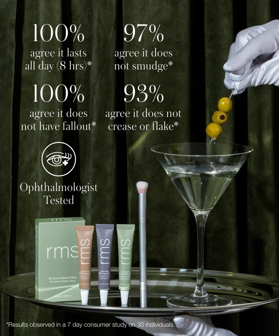 Mini Cashmere Eyelights Trio + Eye Polish Brush - Image 5