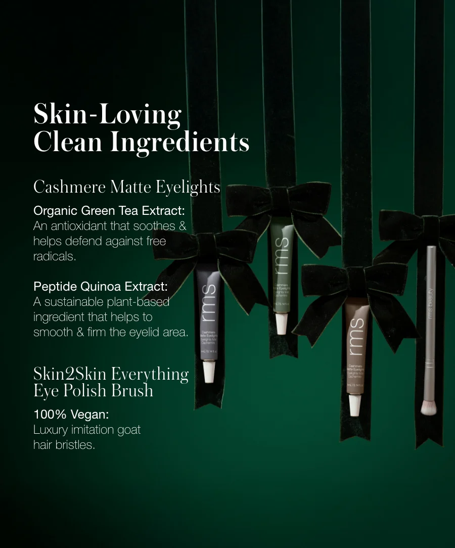 Mini Cashmere Eyelights Trio + Eye Polish Brush - Image 6
